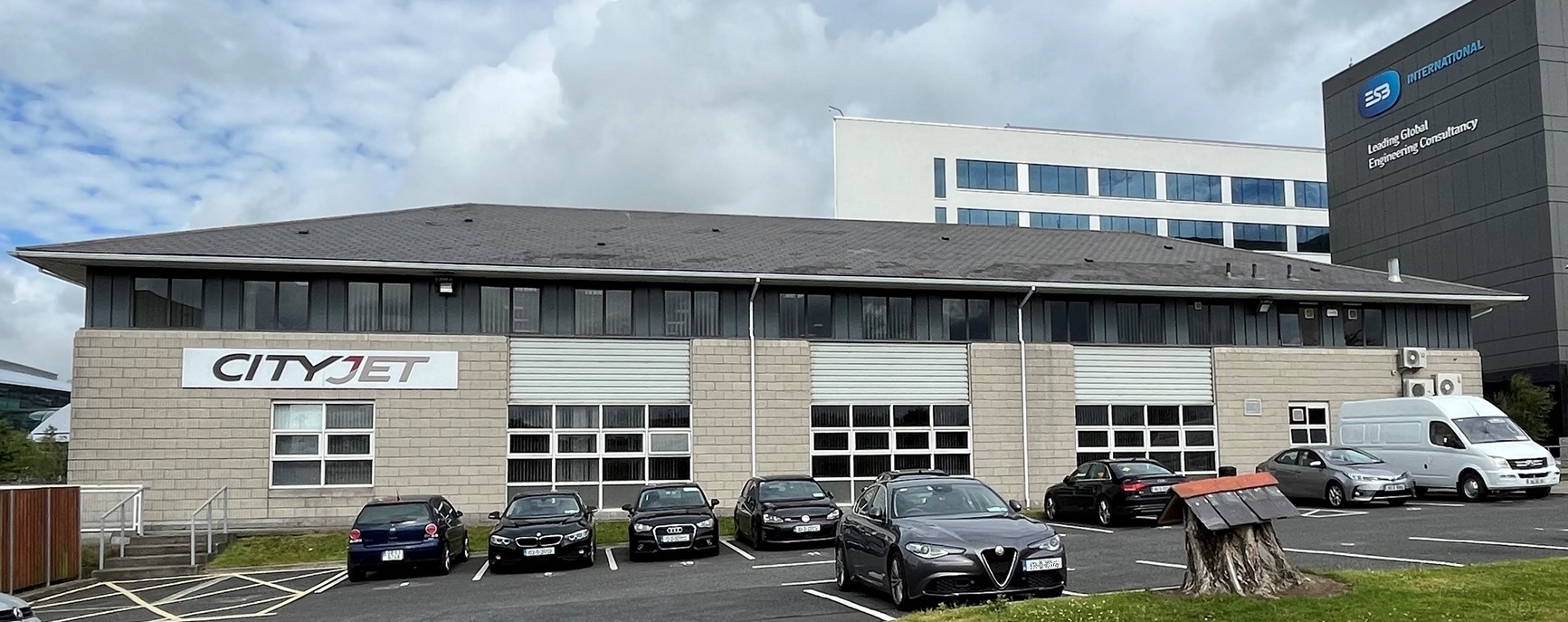 CityJets hovedkontor i Dublin Lufthavn